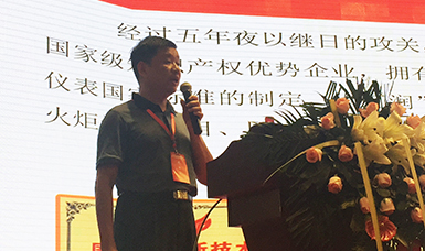 虹潤(rùn)公司董事長(zhǎng)林善平出席2017年儀器儀表產(chǎn)業(yè)發(fā)展峰會(huì)并作專題報(bào)告