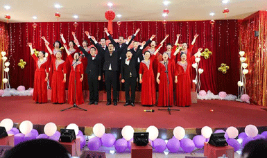 “風(fēng)雨二十五，虹潤新征程”虹潤2020年迎春晚會隆重舉行