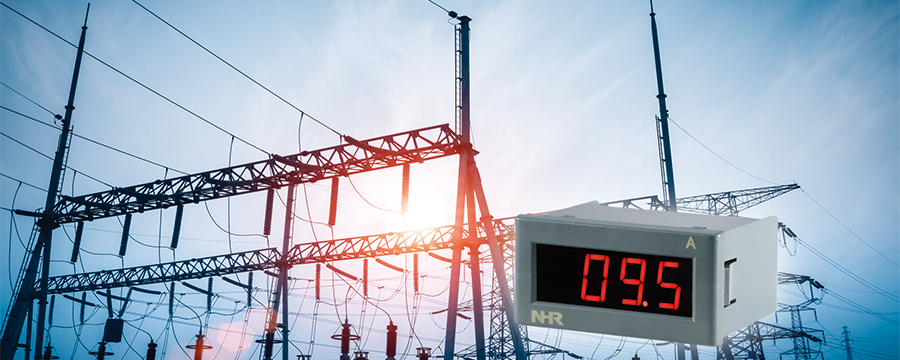 虹潤新品，燃情上市：NHR-D300電壓/電流表，大屏顯示  一目了然